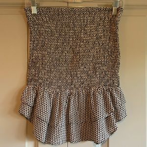 Madewell strapless top